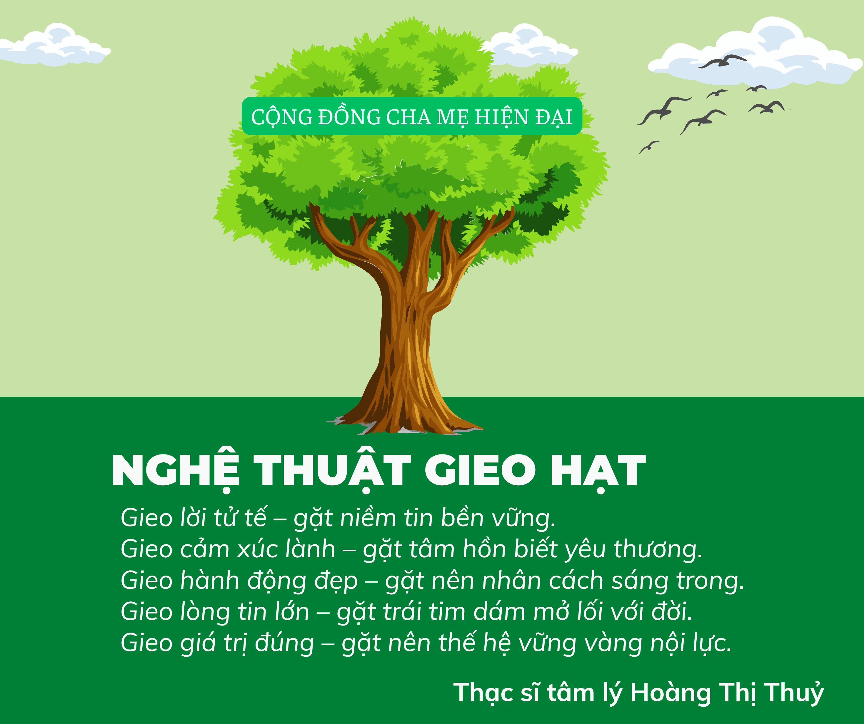 NGHỆ THUẬT GIEO HẠT TRONG TÂM HỒN TRẺ